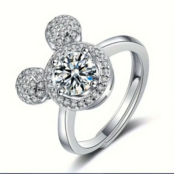 Bohemian blinged out Mikey ring - Picture 1 of 4